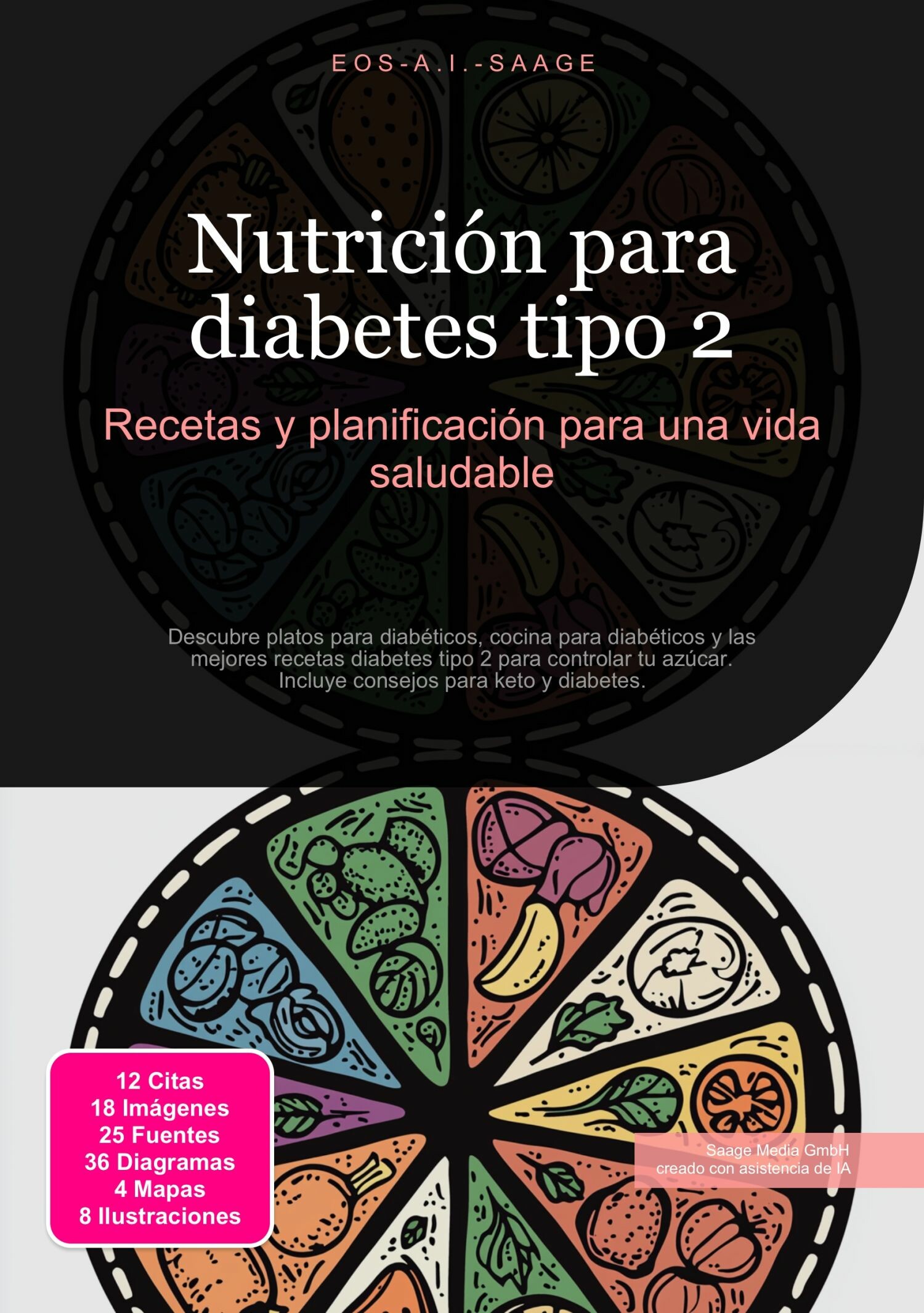 Cover Nutrición para diabetes tipo 2