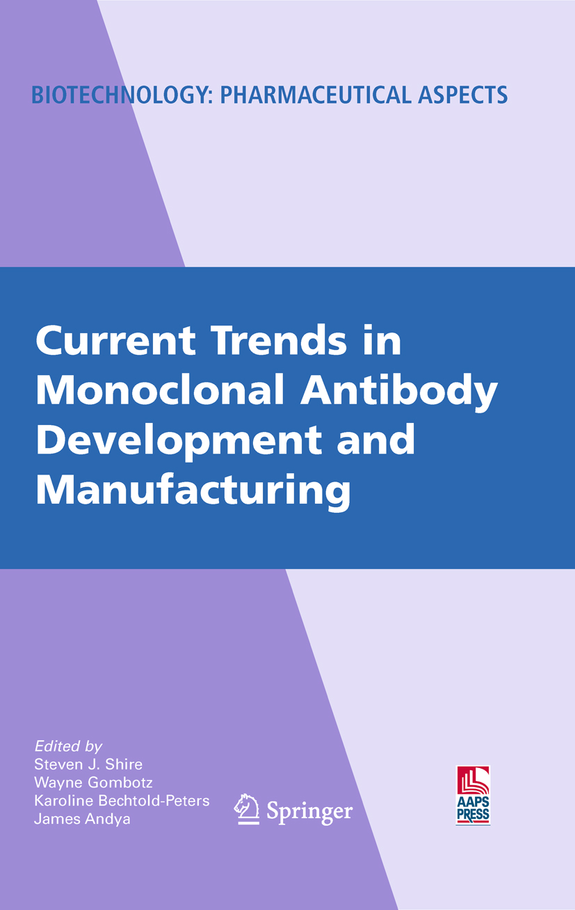 Cover Current Trends in Monoclonal Antibody Development and Manufacturing