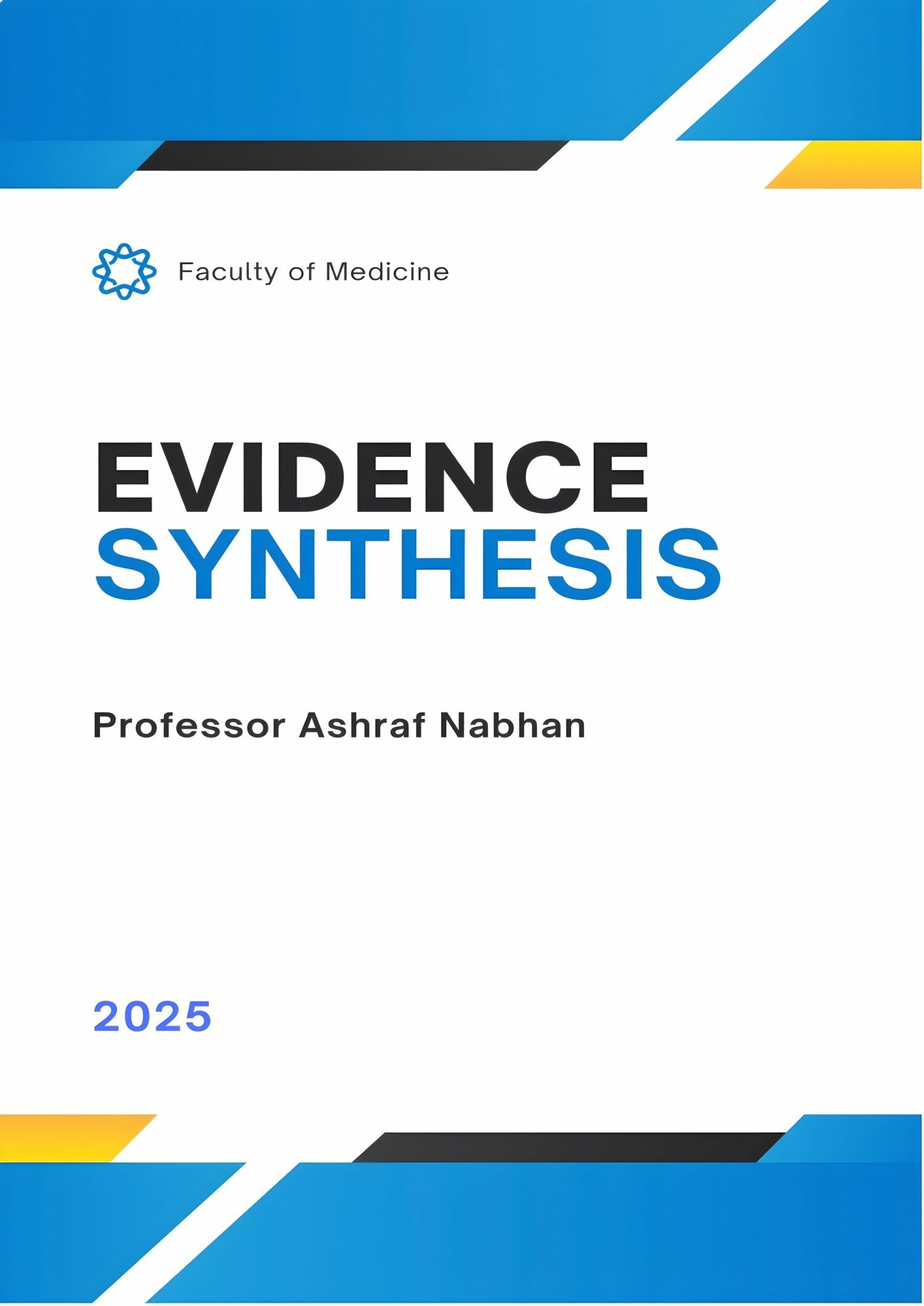 Cover Evidence Synthesis