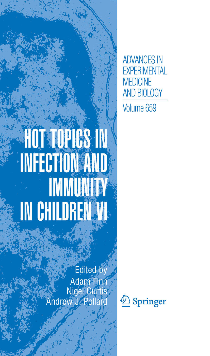Cover Hot Topics in Infection and Immunity in Children VI