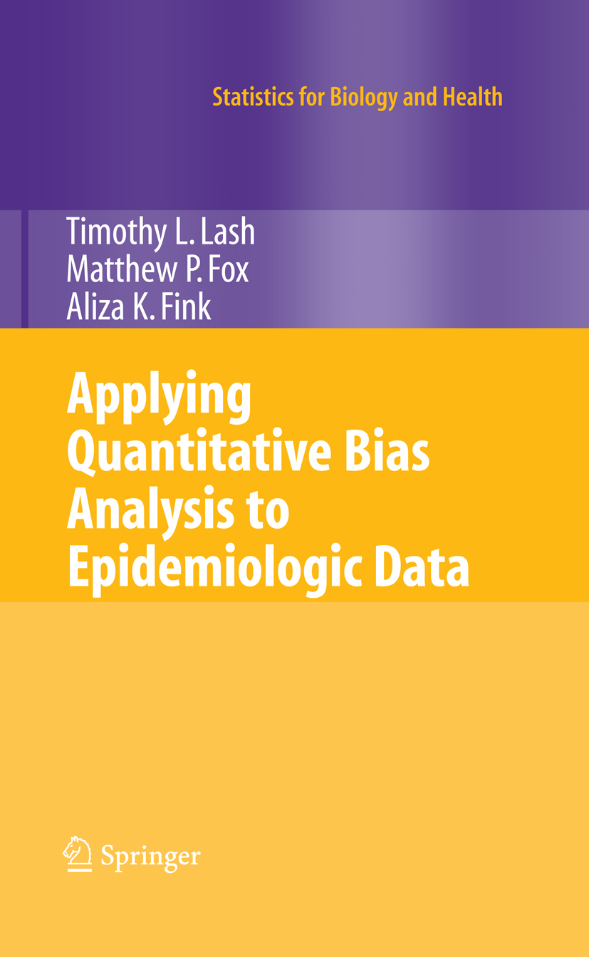 Cover Applying Quantitative Bias Analysis to Epidemiologic Data