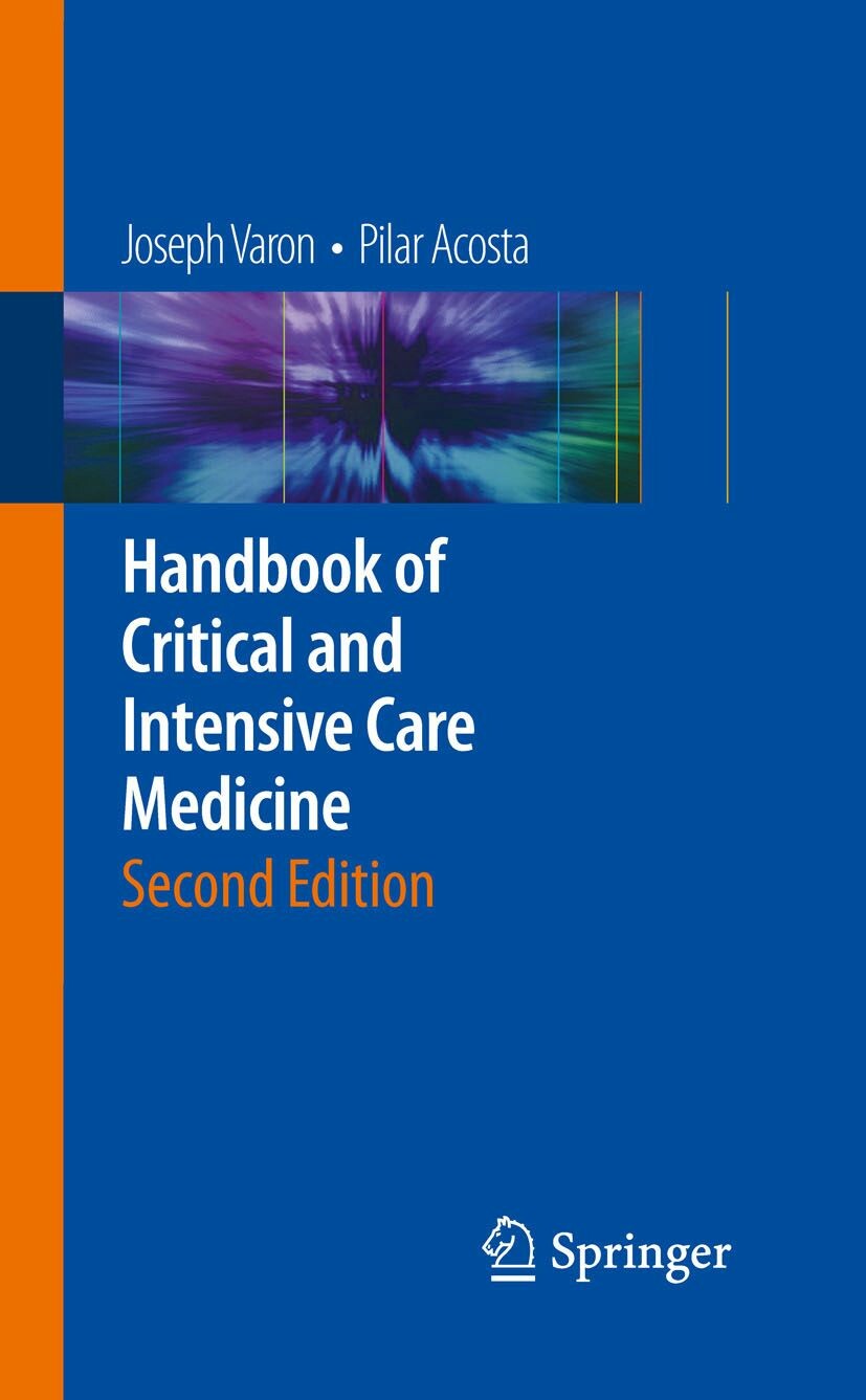 Cover Handbook of Critical and Intensive Care Medicine