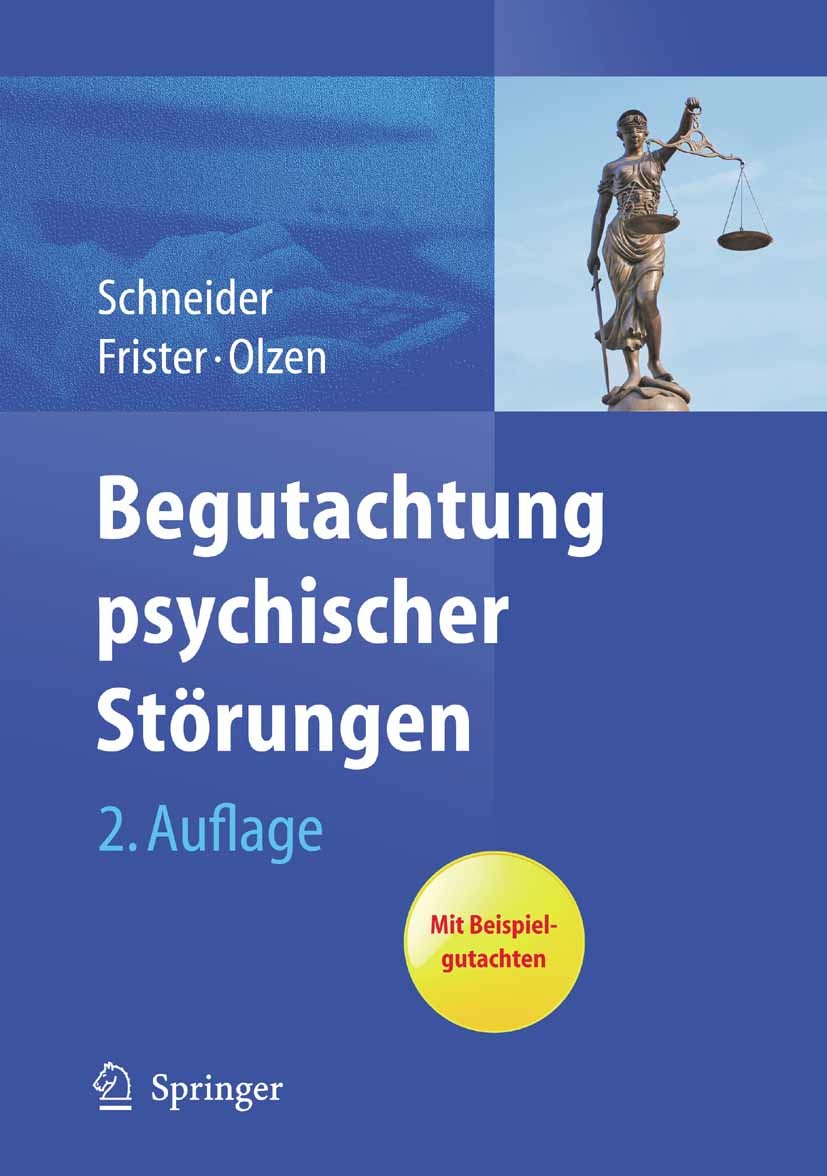 Cover Begutachtung psychischer Störungen