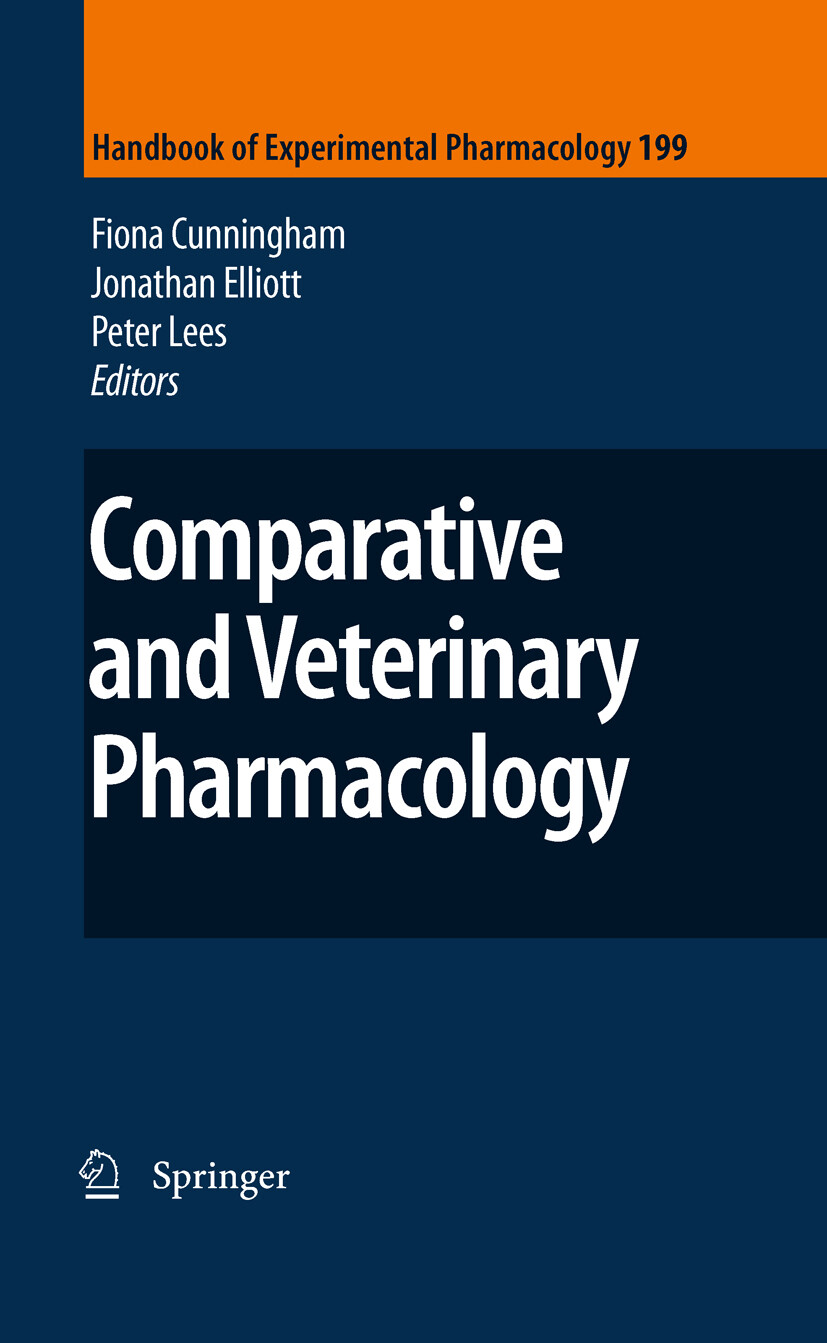 Cover Comparative and Veterinary Pharmacology