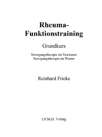 Rheuma-Funktionstraining