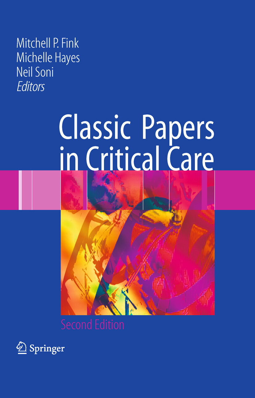 Cover Classic Papers in Critical Care
