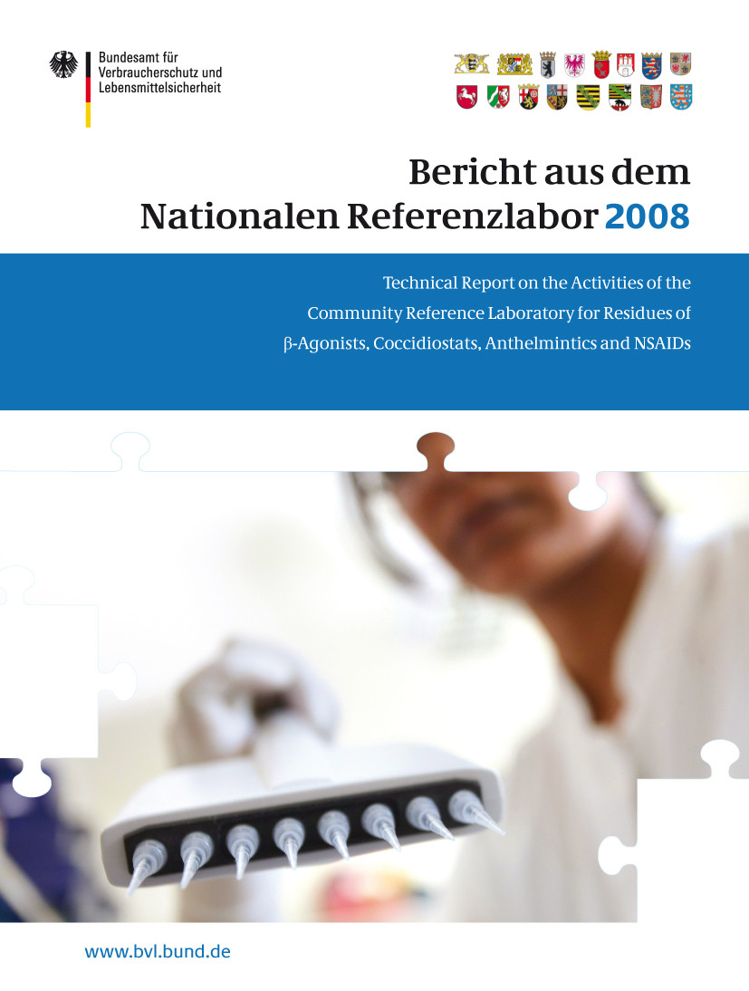 Cover Berichte der Nationalen Referenzlaboratorien 2008