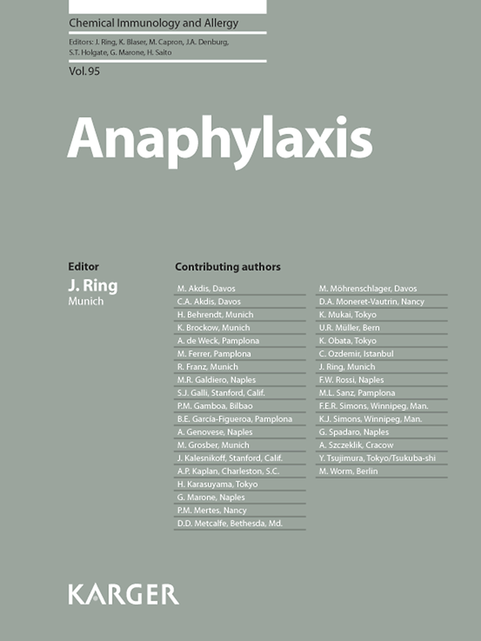 Anaphylaxis