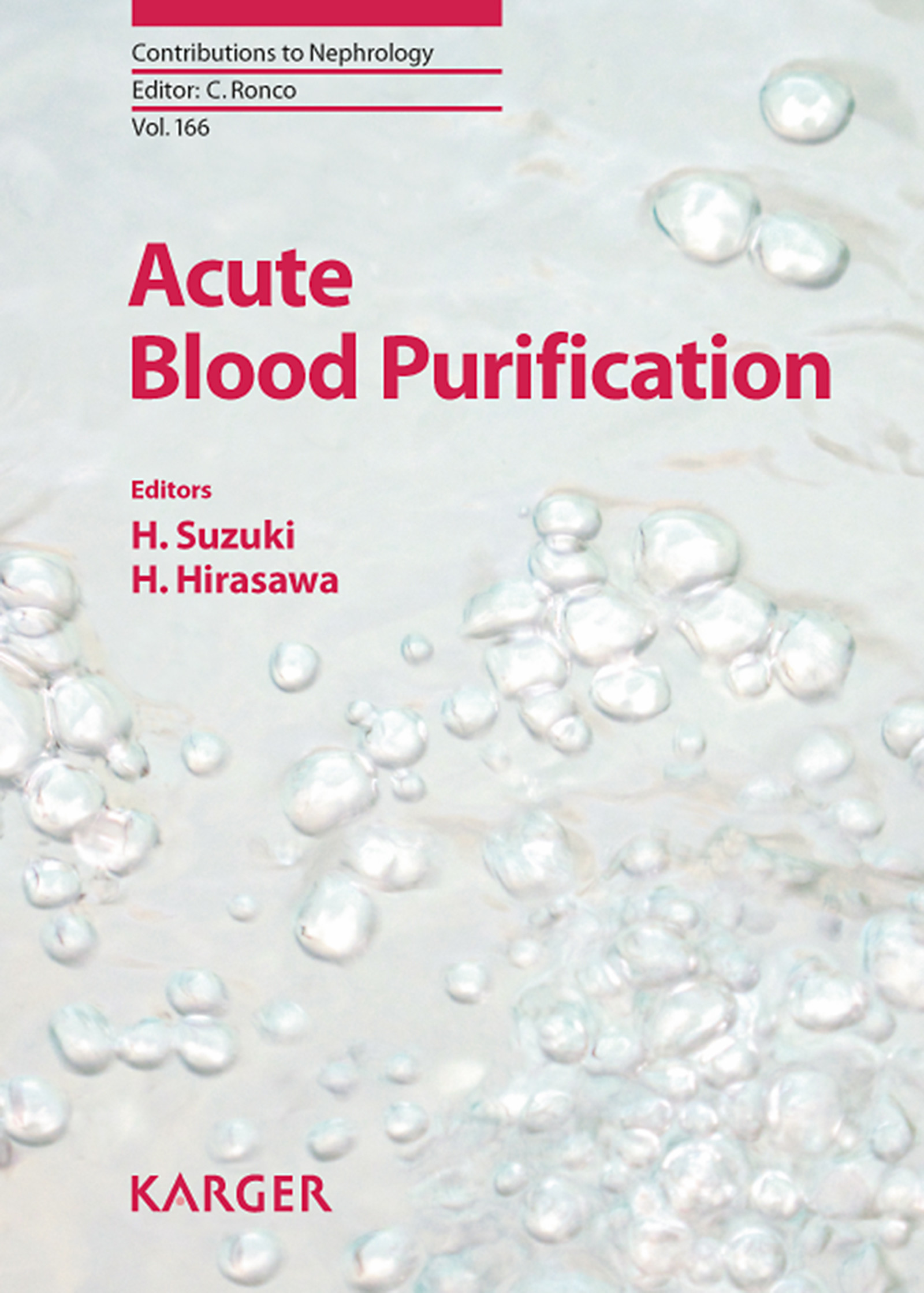 Cover Acute Blood Purification