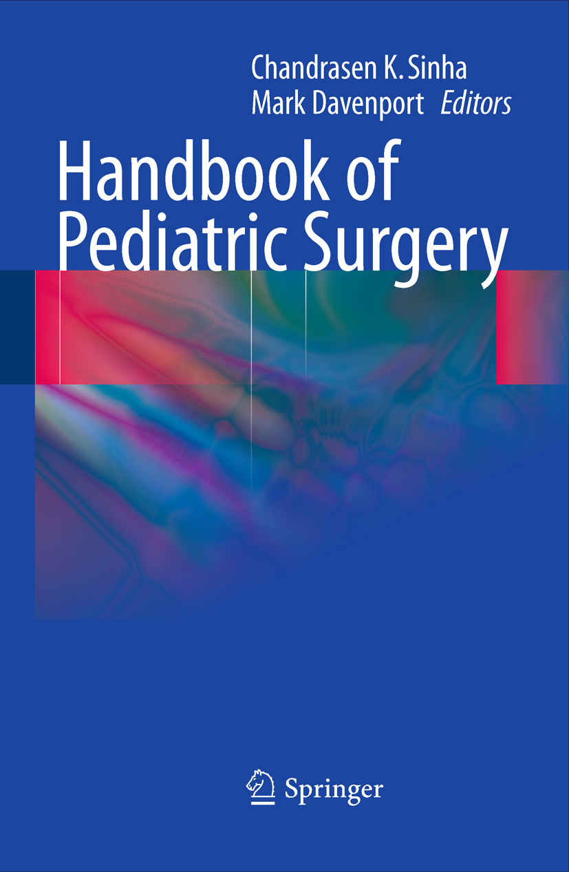 Cover Handbook of Pediatric Surgery