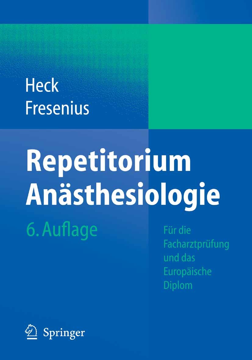 Cover Repetitorium Anästhesiologie