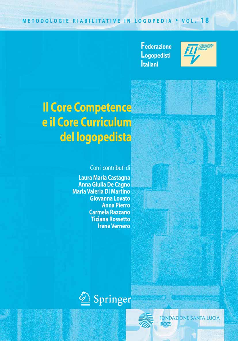 Cover Il Core Competence e il Core Curriculum del logopedista