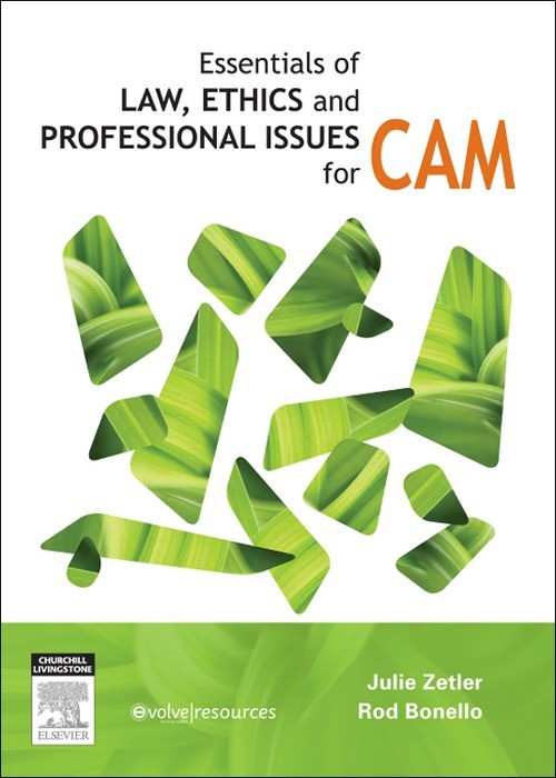 Cover Essentials of Law, Ethics, and Professional Issues in CAM - E-Book