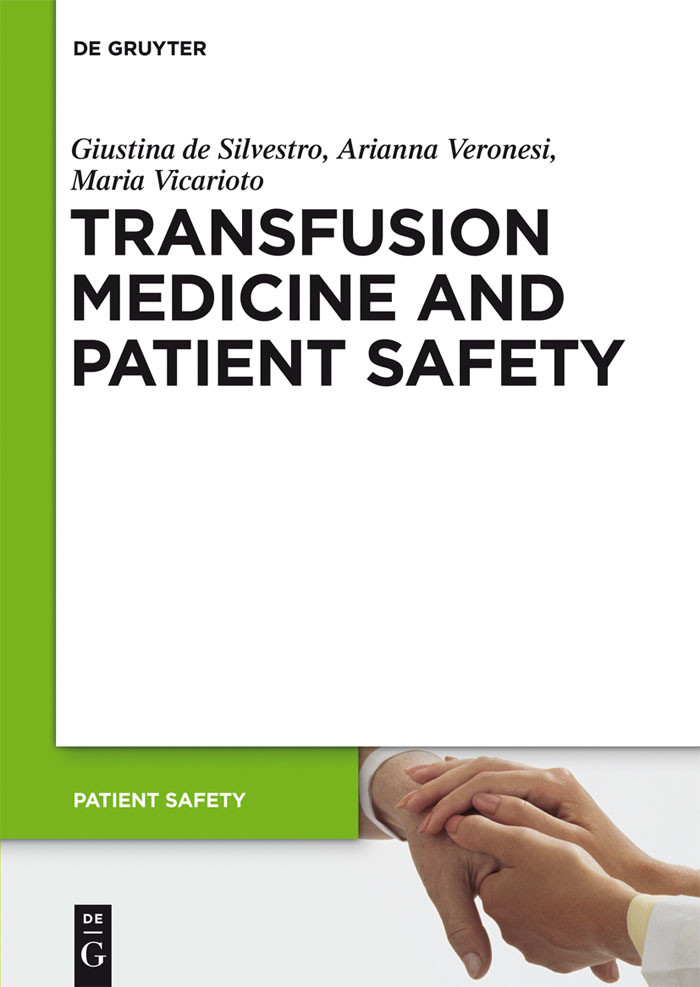 Cover Transfusion Medicine and Patient Safety