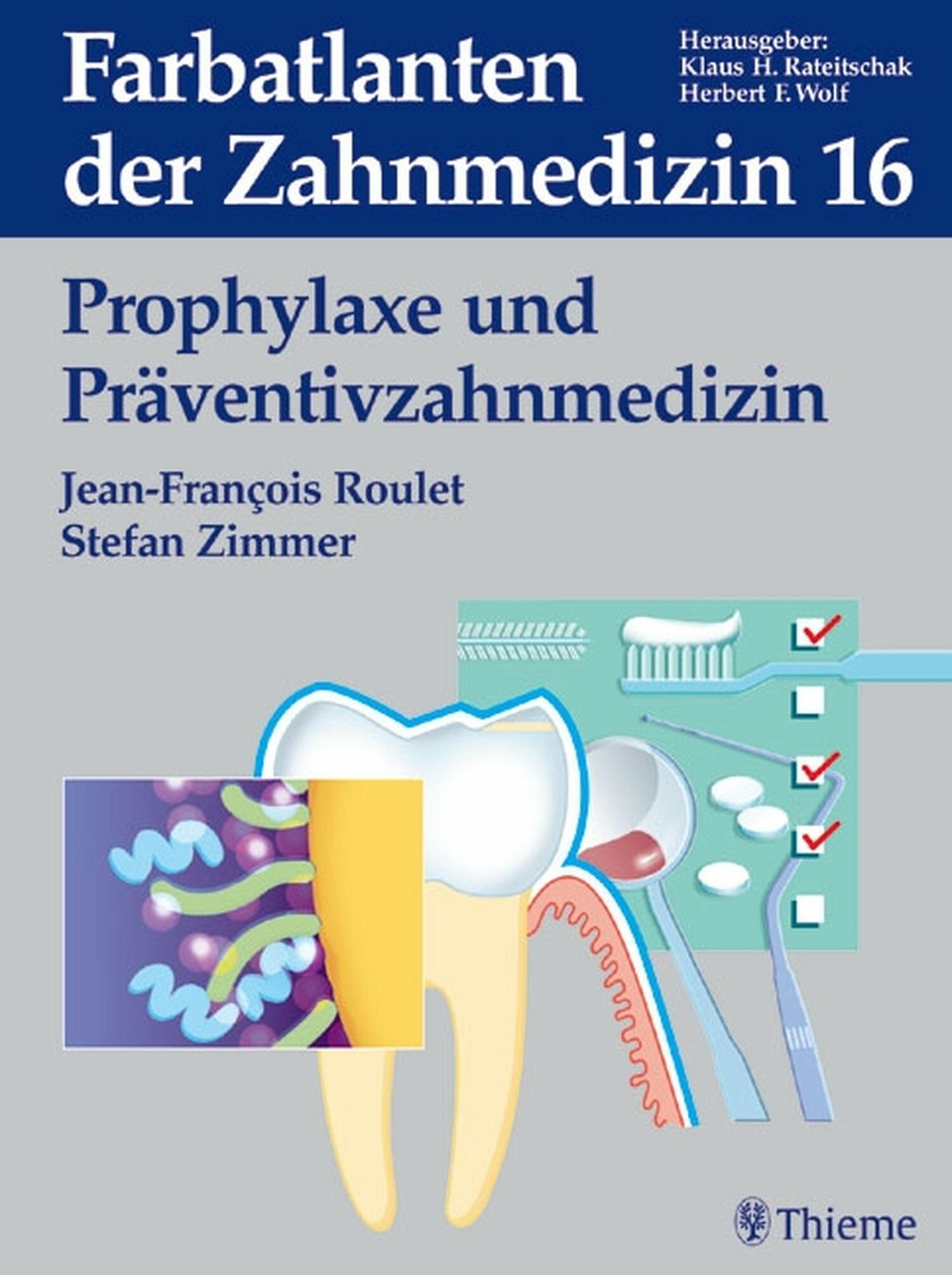 Cover Band 16: Prophylaxe und Präventivzahnmedizin