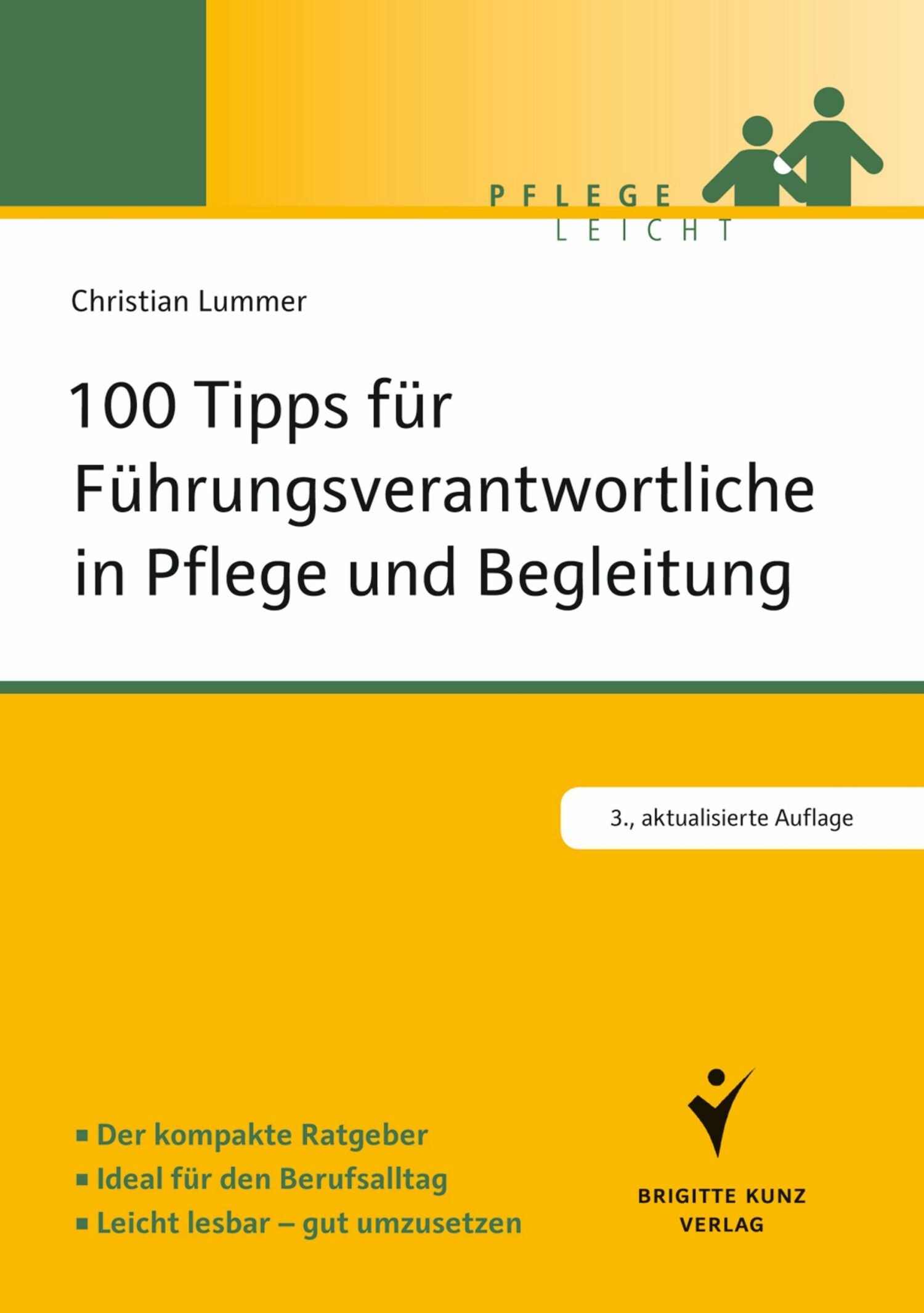 Cover 100 Tipps für Führungsverantwortliche in Pflege und Begleitung