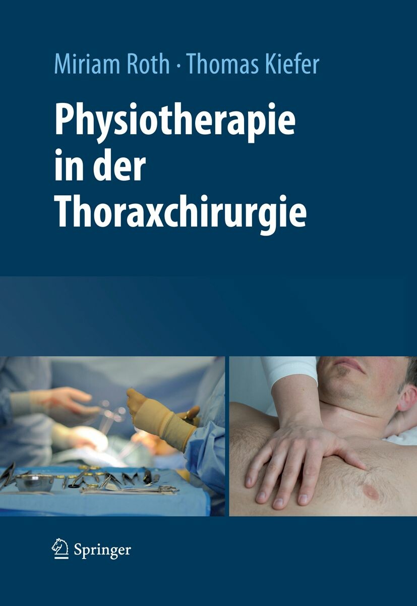 Cover Physiotherapie in der Thoraxchirurgie