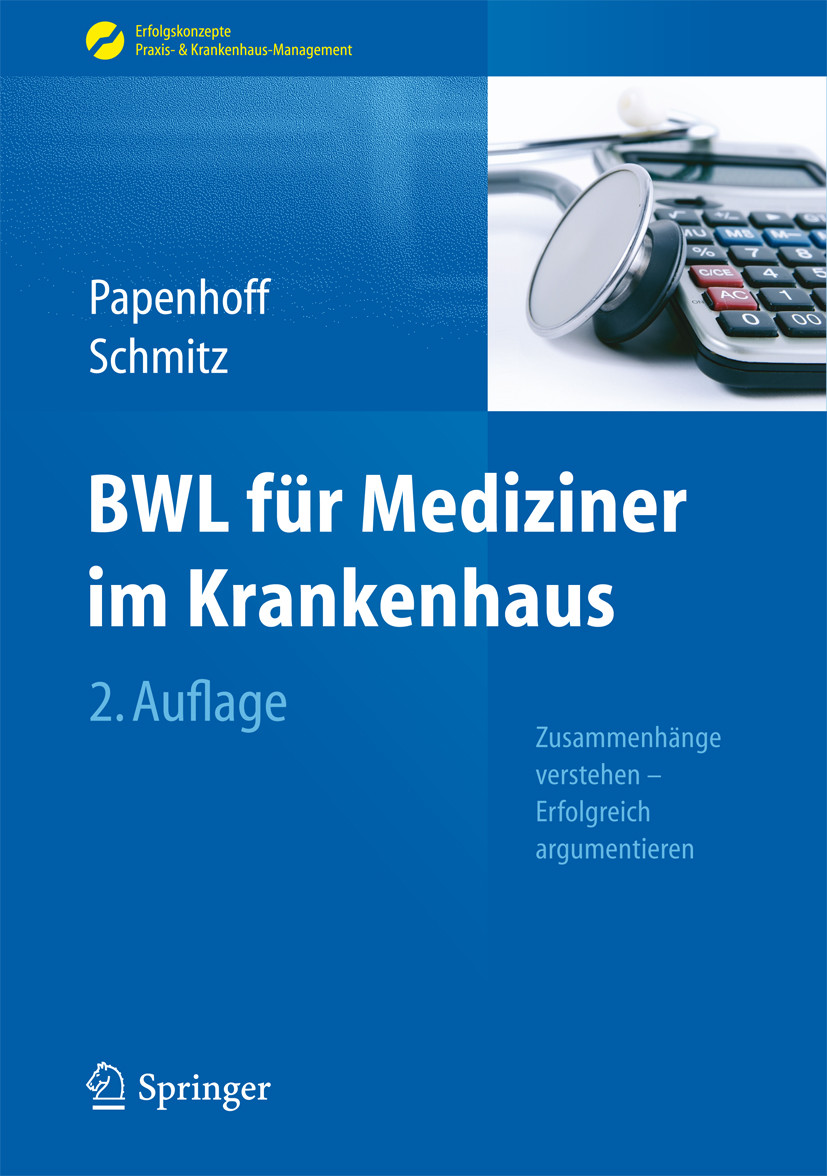 Cover BWL für Mediziner im Krankenhaus