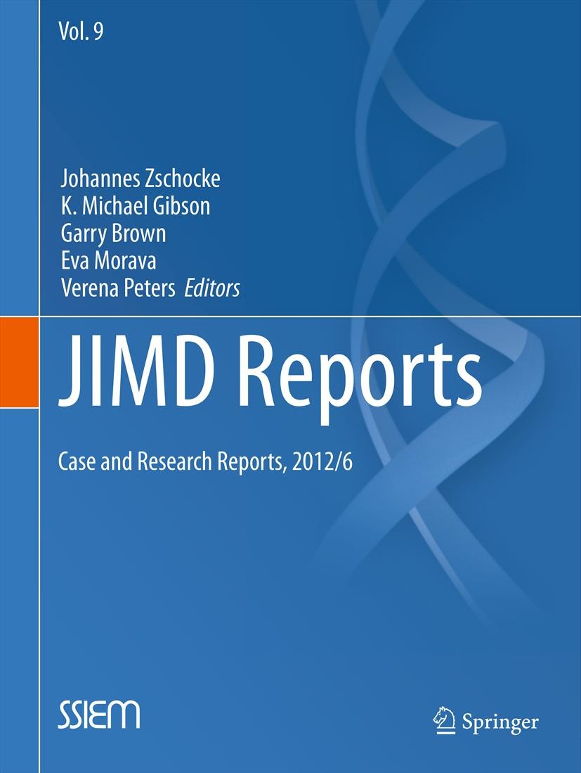 Cover JIMD Reports - Case and Research Reports, 2012/6