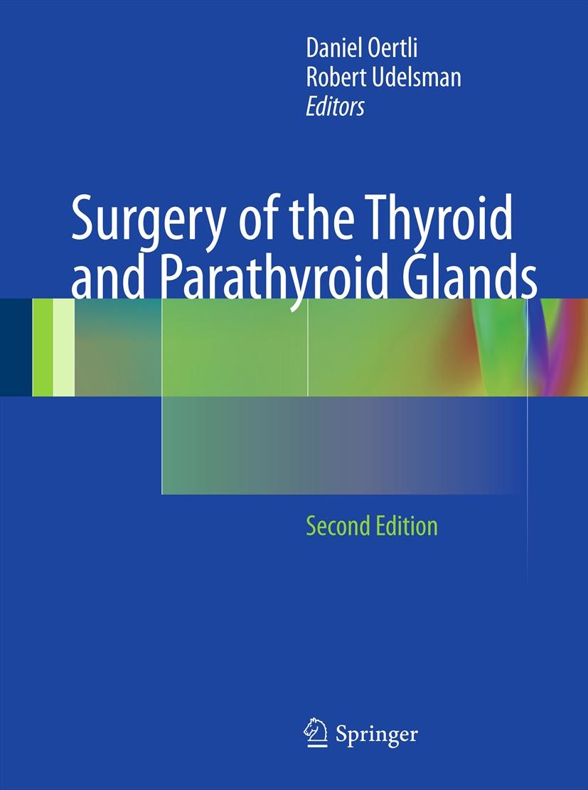 Cover Surgery of the Thyroid and Parathyroid Glands