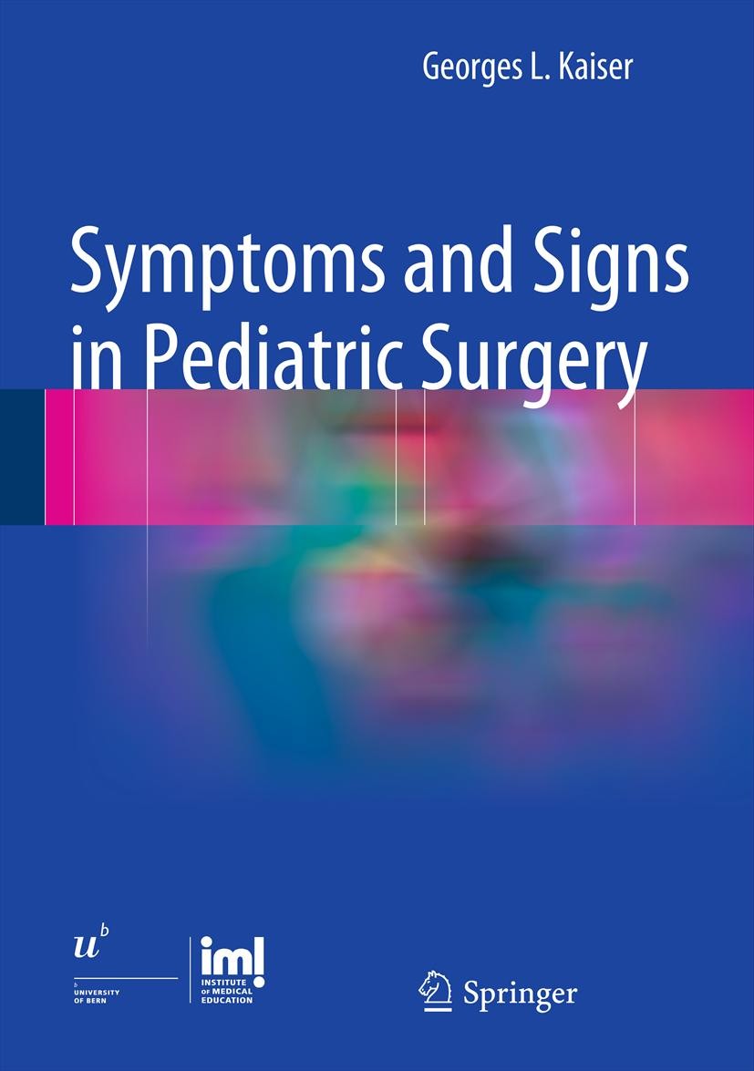 Cover Symptoms and Signs in Pediatric Surgery