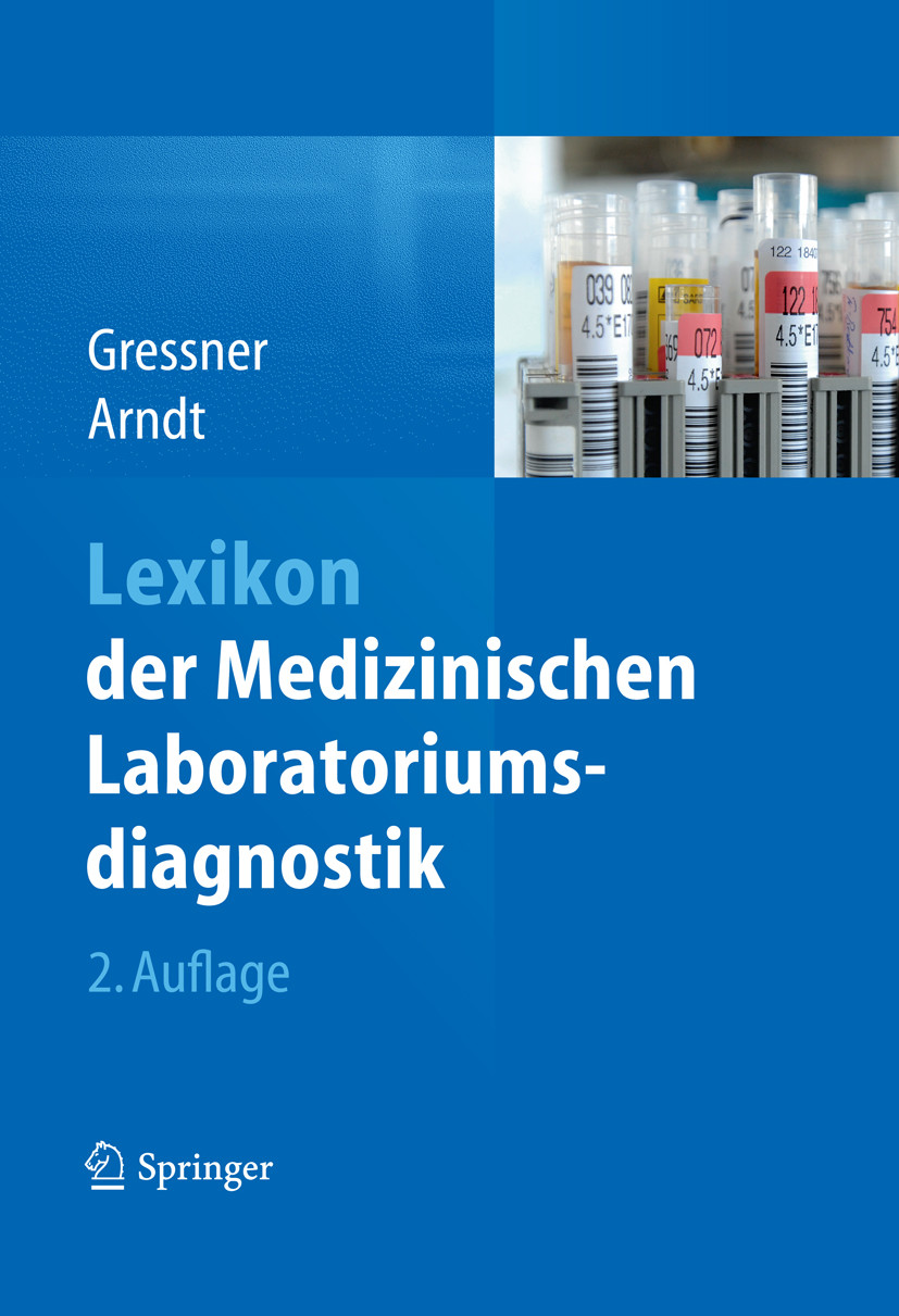 Cover Lexikon der Medizinischen Laboratoriumsdiagnostik