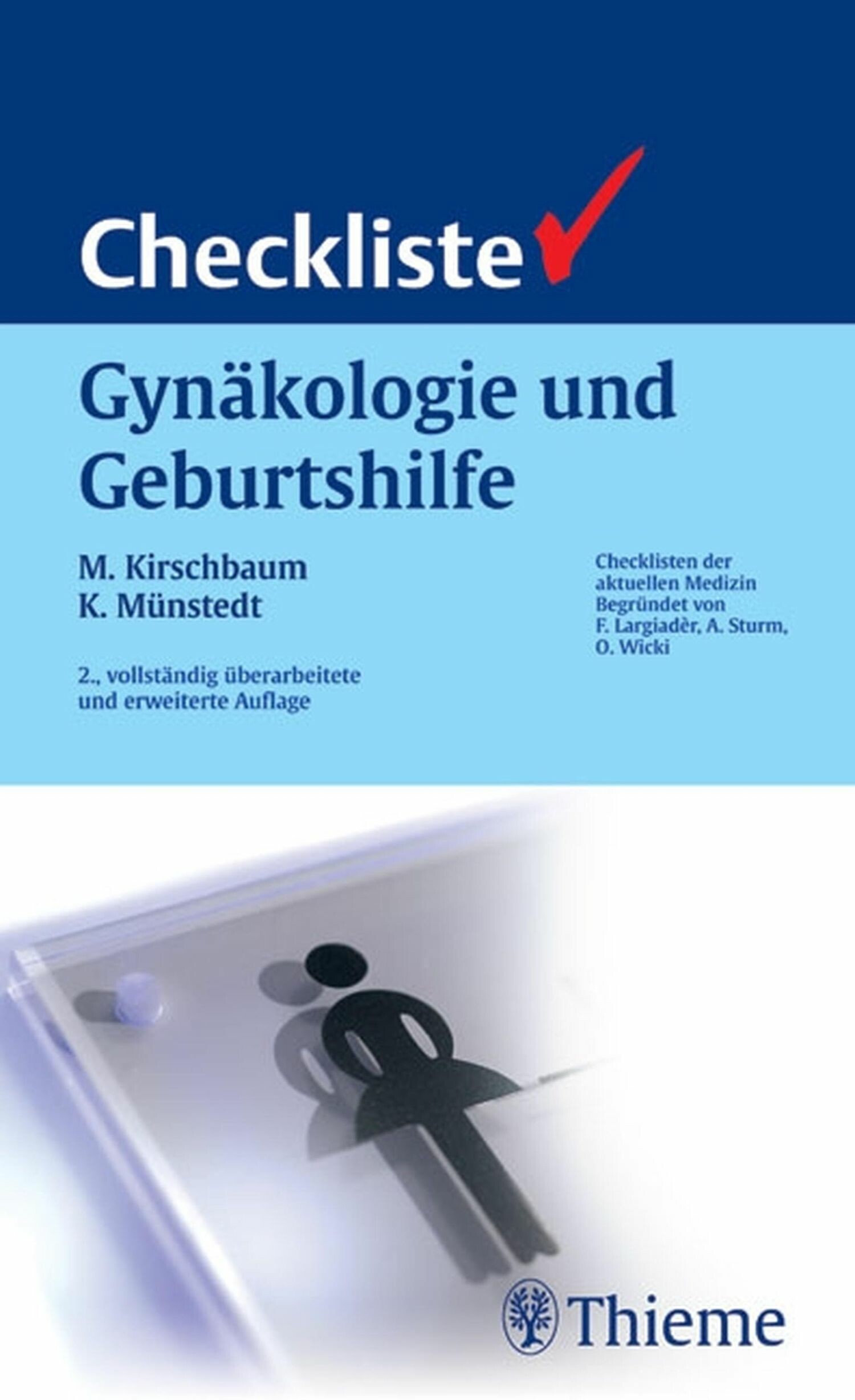 Cover Checkliste Gynäkologie und Geburtshilfe