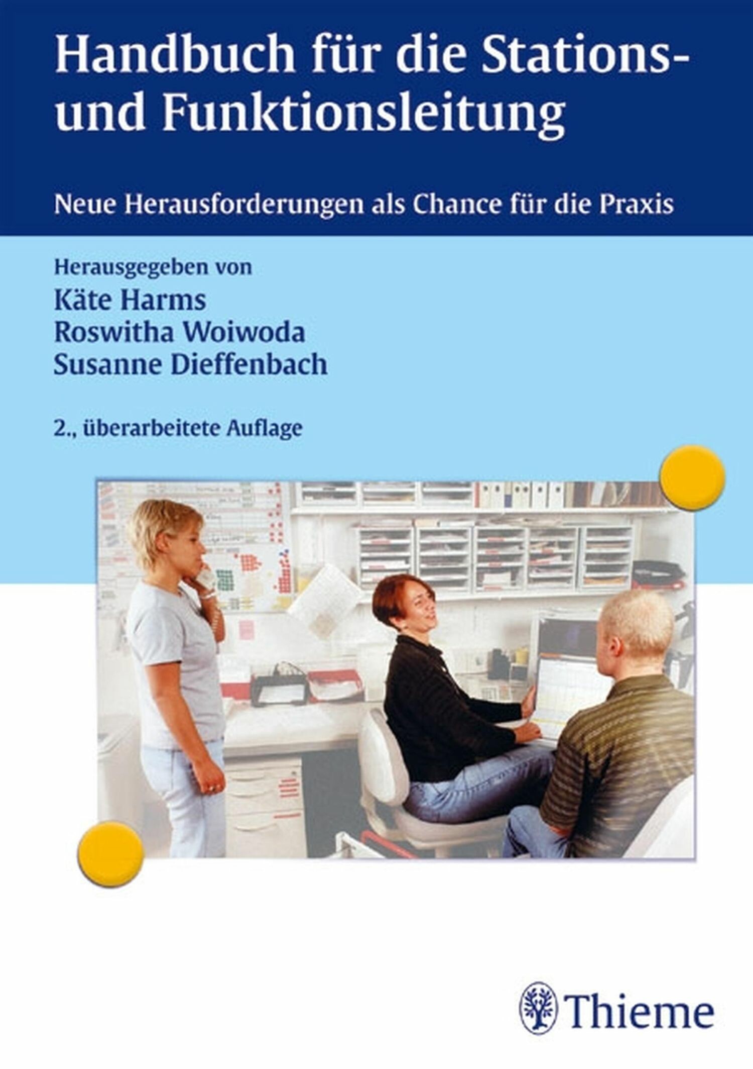 Cover Handbuch für die Stations- und Funktionsleitung