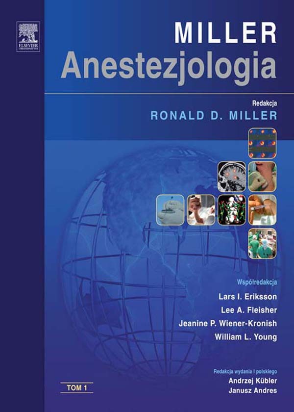Cover Miller. Anestezjologia tom. 1