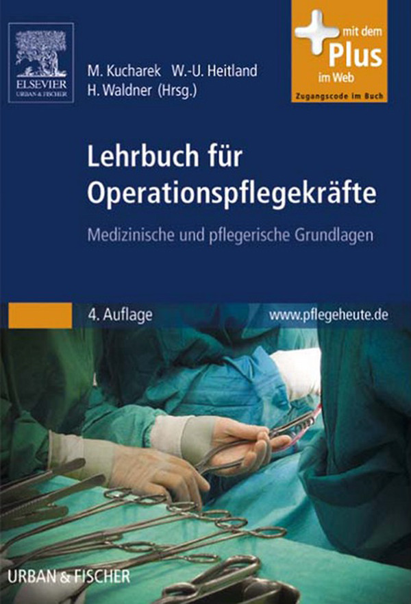 Cover Lehrbuch für Operationspflegekräfte