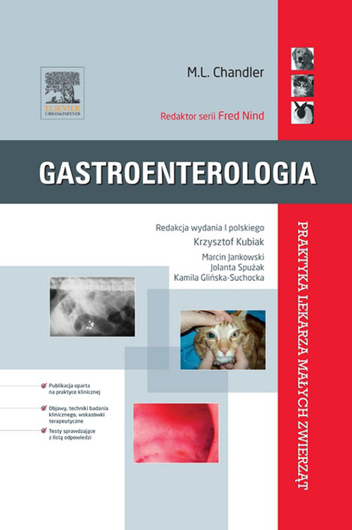 Cover Gastroenterologia. Saunders Solutions foe Vets (Praktyka Lekarza Malych Zwierzat)