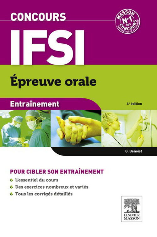 Cover Concours IFSI Entraînement Épreuve orale