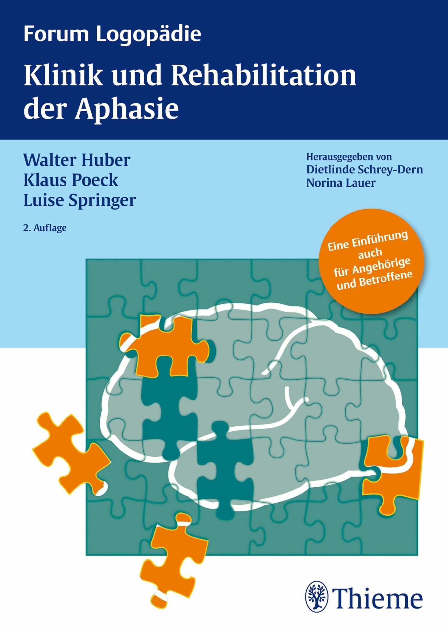 Cover Klinik und Rehabilitation der Aphasie