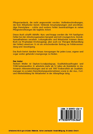 100 Fehler bei der Arbeitsorganisation