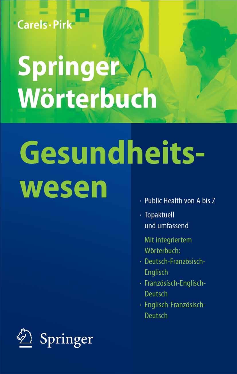 Springer Wörterbuch Gesundheitswesen