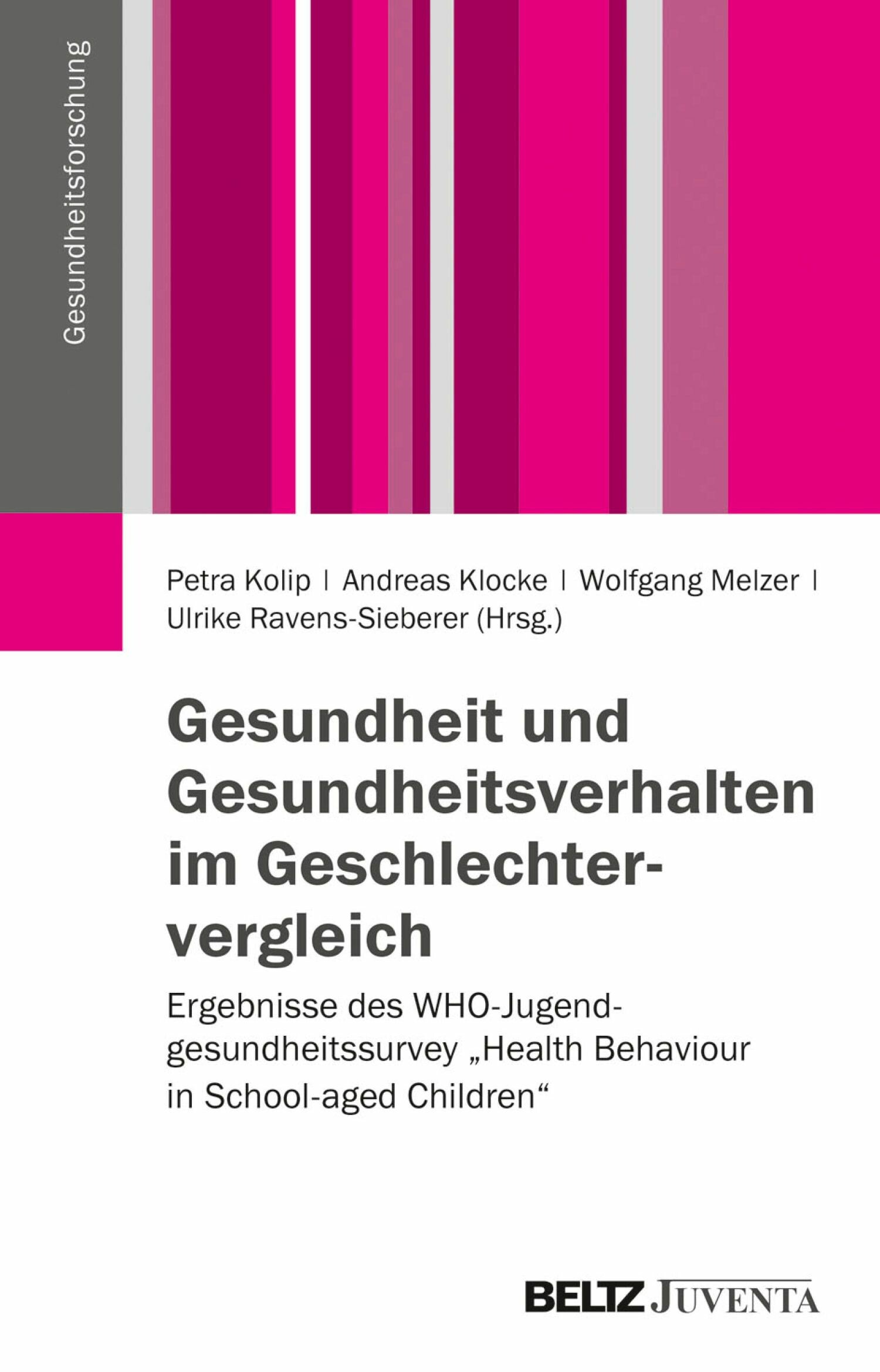 Cover Gesundheit und Gesundheitsverhalten im Geschlechtervergleich
