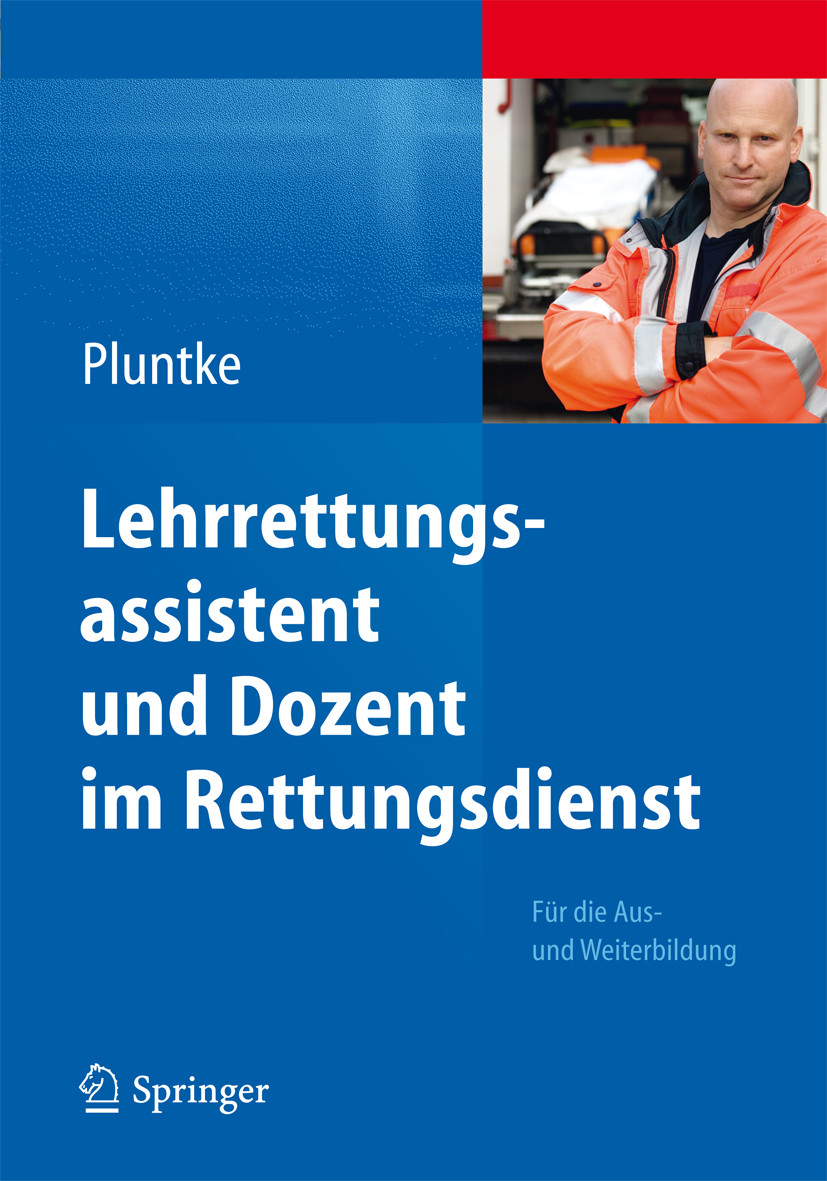 Cover Lehrrettungsassistent und Dozent im Rettungsdienst