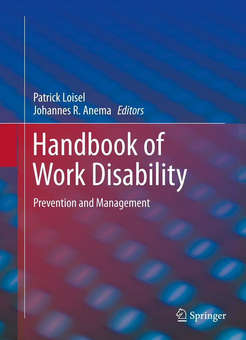 Cover Handbook of Work Disability
