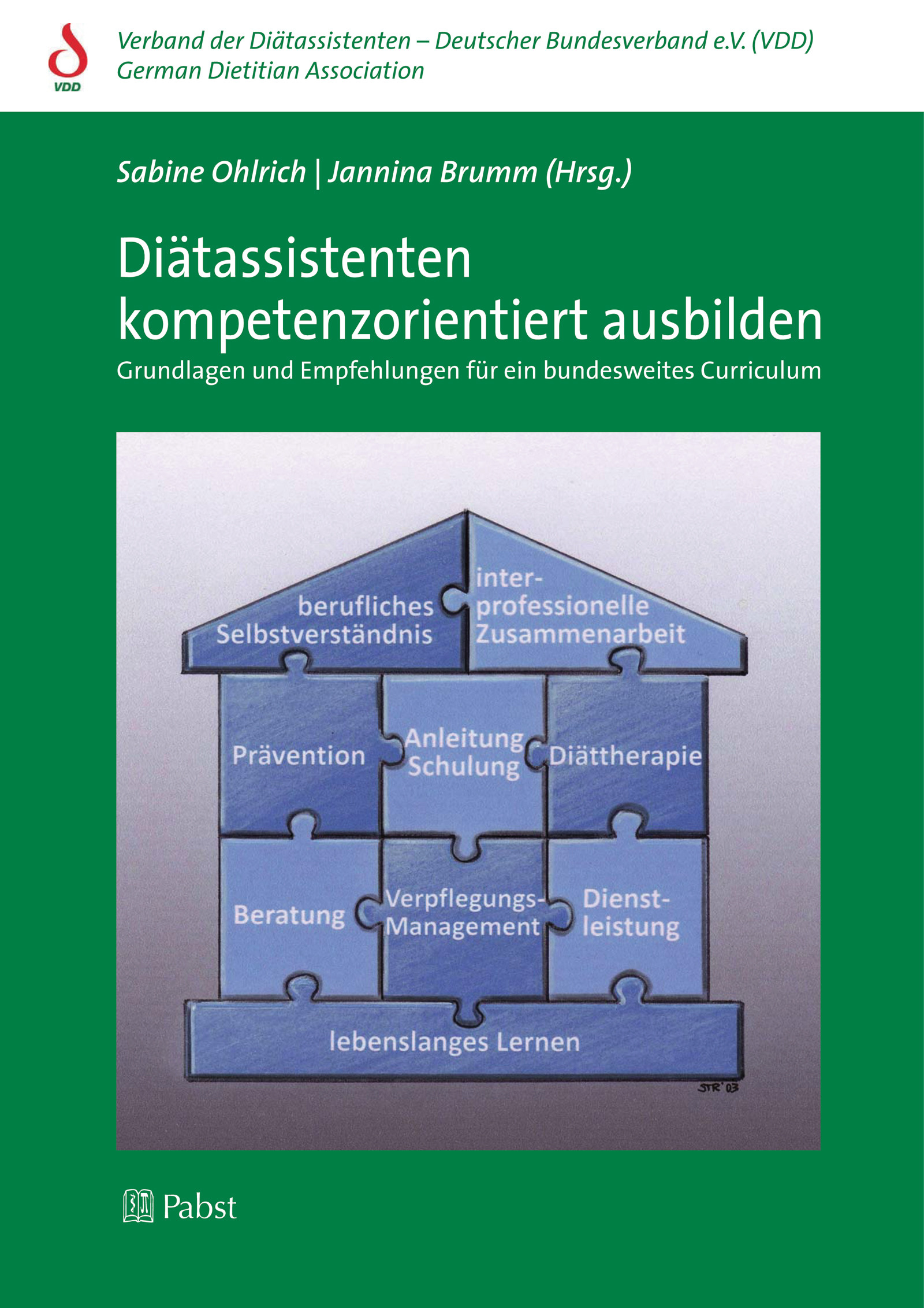 Cover Diätassistenten kompetenzorientiert ausbilden