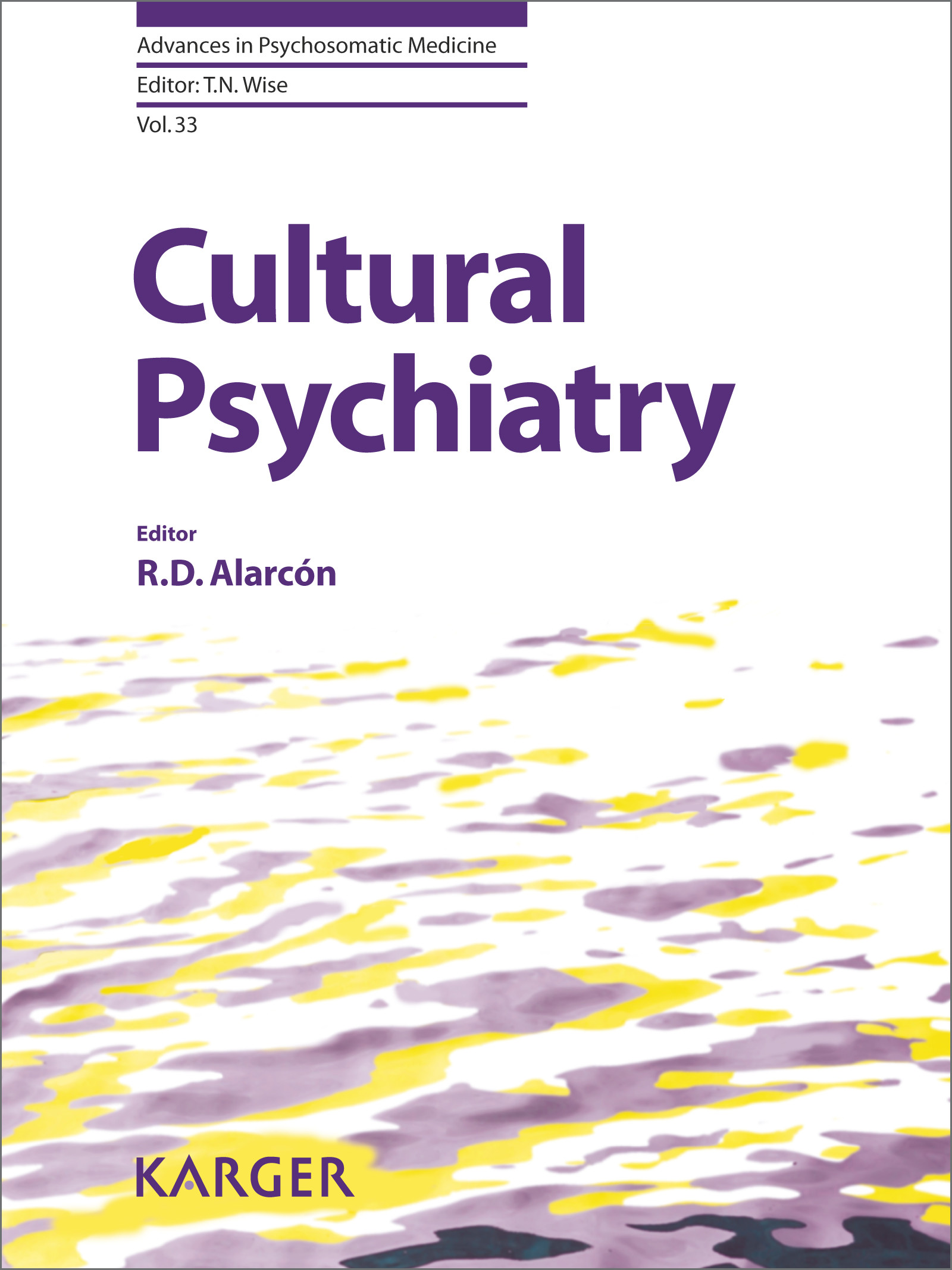 Cover Cultural Psychiatry