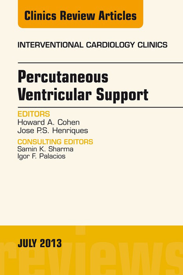 Cover Percutaneous Ventricular Support, An issue of Interventional Cardiology Clinics,