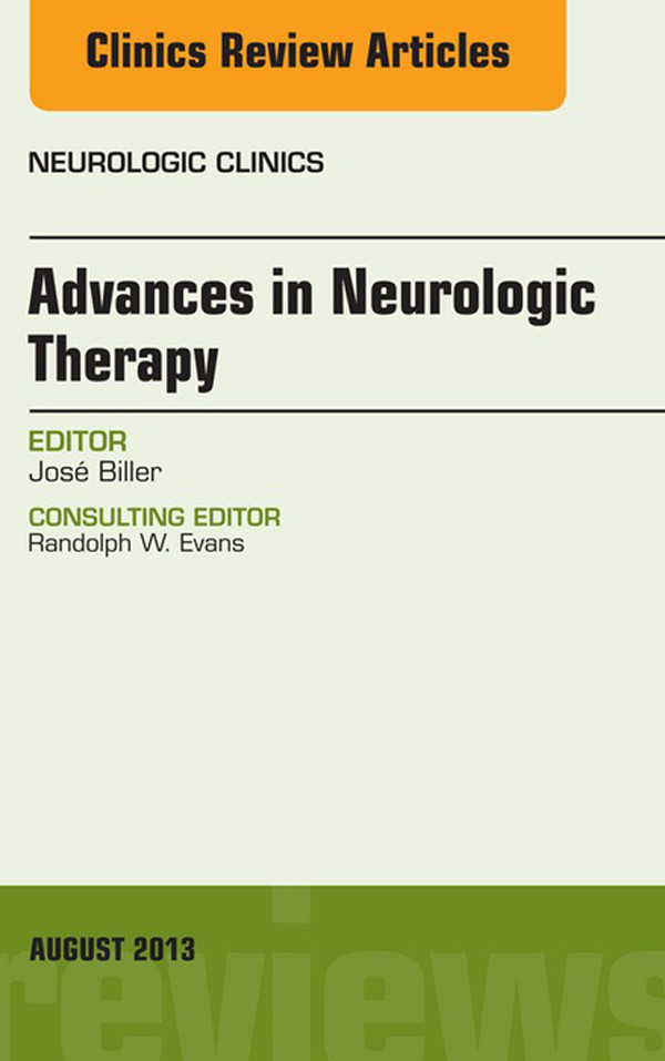 Cover Advances in Neurologic Therapy, An issue of Neurologic Clinics,