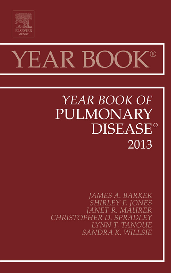 Cover Year Book of Pulmonary Diseases 2013,
