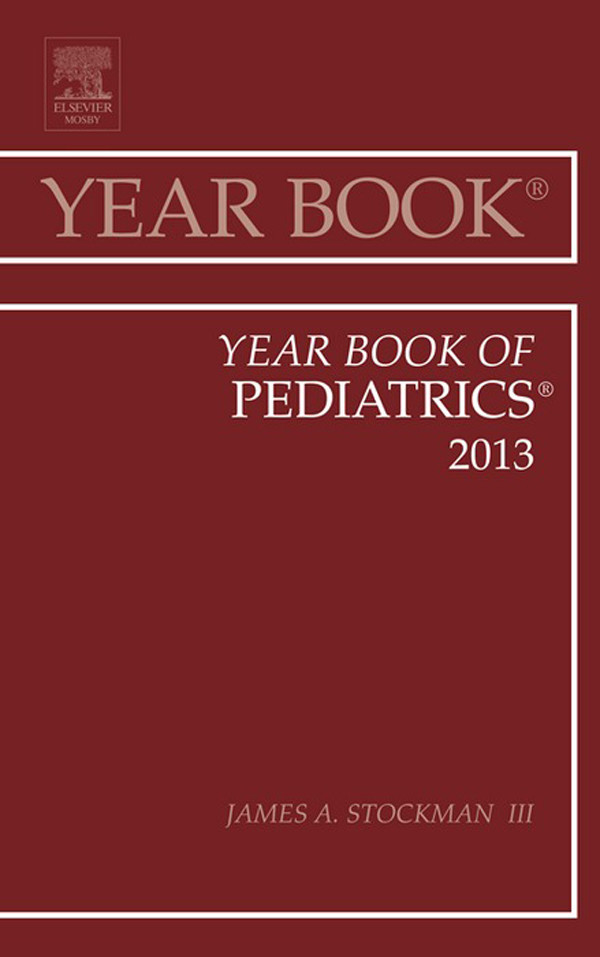 Cover Year Book of Pediatrics 2013,