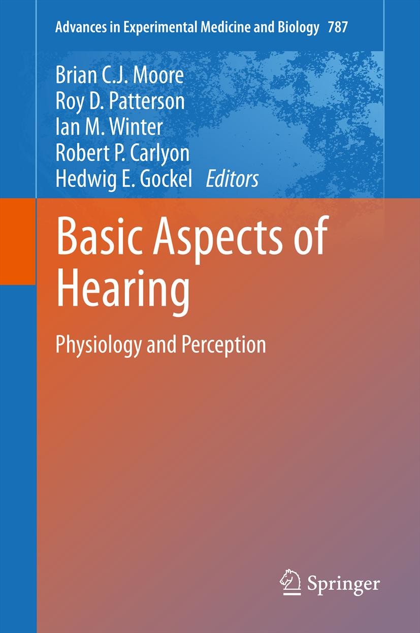 Cover Basic Aspects of Hearing