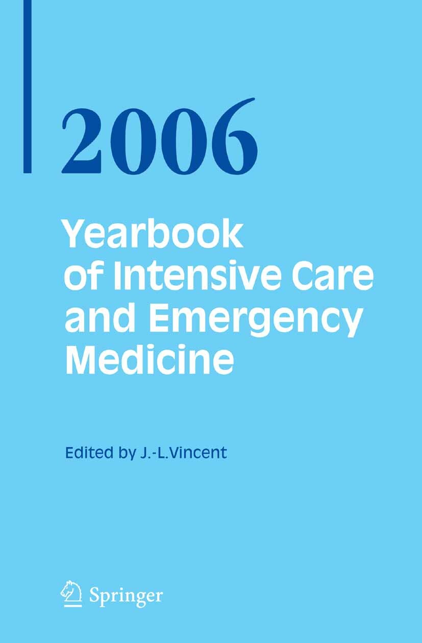 Yearbook of Intensive Care and Emergency Medicine 2006