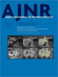 Cover American Journal of Neuroradiology