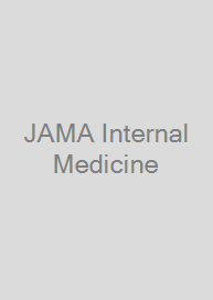 Cover JAMA Internal Medicine