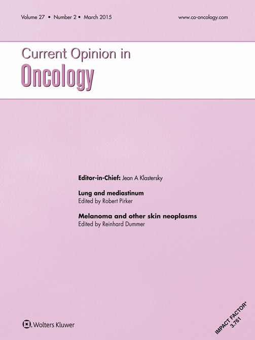 Current Opinion in Oncology