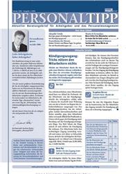 Cover PersonalTIPP inkl. 10 Online-Seminare